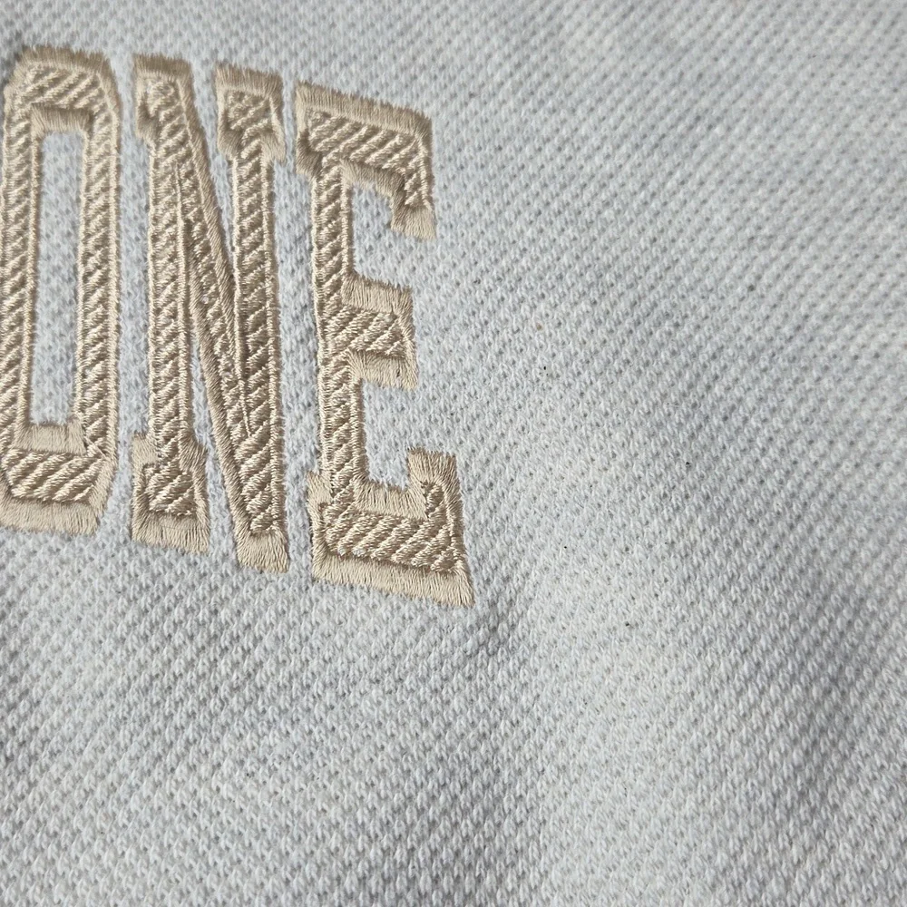 Yellowstone National Park Cream Embroidered Sweatshirt Hoodie Pacific & Co. Med - Picture 5 of 16